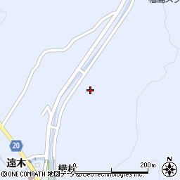福島県いわき市山田町横枕周辺の地図