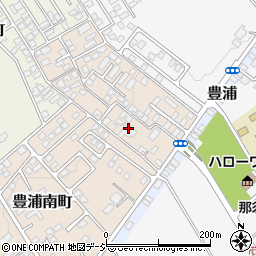 栃木県那須塩原市豊浦南町100-353周辺の地図