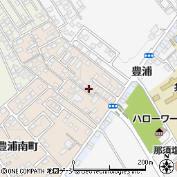 栃木県那須塩原市豊浦南町100-237周辺の地図