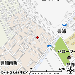 栃木県那須塩原市豊浦南町100-555周辺の地図