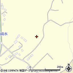 栃木県那須塩原市洞島周辺の地図