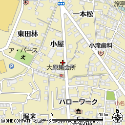 福島県いわき市小名浜大原小屋55周辺の地図
