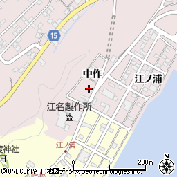 福島県いわき市江名中作周辺の地図