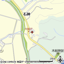 福島県いわき市渡辺町中釜戸石神周辺の地図