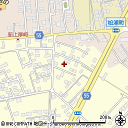 栃木県那須塩原市上厚崎599-17周辺の地図