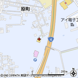 カラオケ CLUB DAM 黒磯店周辺の地図