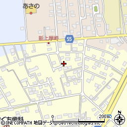 クリーニングおおもりヨークベニマル那須塩原上厚崎店周辺の地図