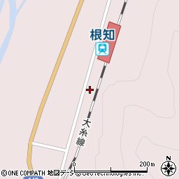 新潟県糸魚川市根小屋323周辺の地図