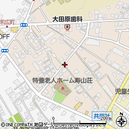 栃木県那須塩原市住吉町周辺の地図