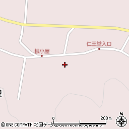 新潟県糸魚川市根小屋1201周辺の地図