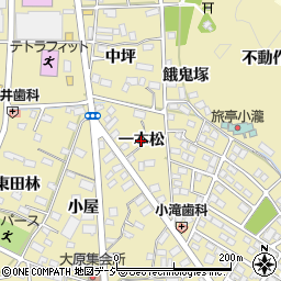 福島県いわき市小名浜大原（一本松）周辺の地図