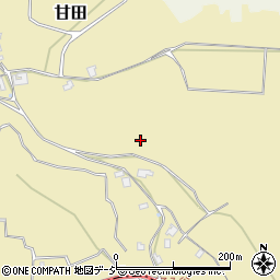 石川県羽咋郡志賀町甘田周辺の地図