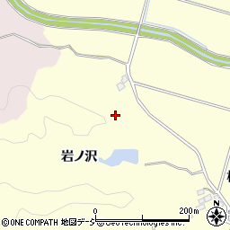 福島県いわき市渡辺町中釜戸岩ノ沢周辺の地図