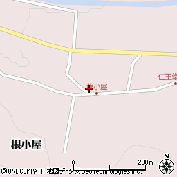 新潟県糸魚川市根小屋857周辺の地図