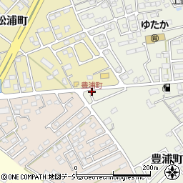 豊浦町周辺の地図