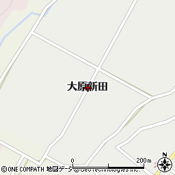 新潟県妙高市大原新田周辺の地図