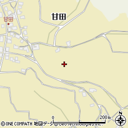 石川県羽咋郡志賀町甘田ニ周辺の地図