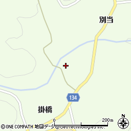 福島県いわき市田人町黒田河内周辺の地図