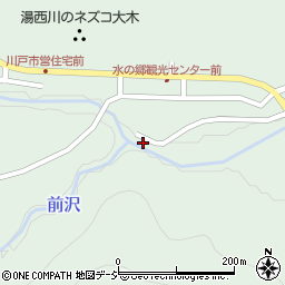 栃木県日光市湯西川404周辺の地図