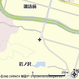 福島県いわき市渡辺町中釜戸松畑周辺の地図