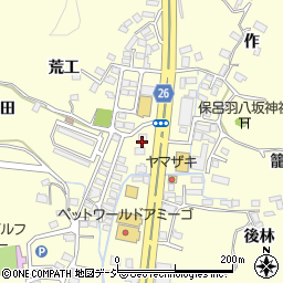 福島県いわき市小名浜岡小名作前周辺の地図