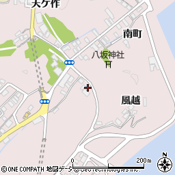 福島県いわき市江名風越周辺の地図