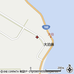 石川県七尾市大泊町ユ12周辺の地図