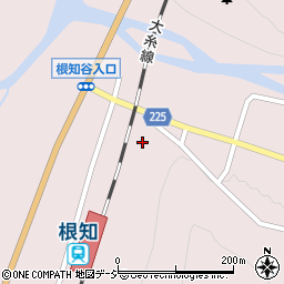 新潟県糸魚川市根小屋342周辺の地図