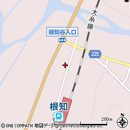新潟県糸魚川市根小屋321周辺の地図