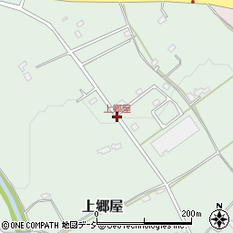 上郷屋周辺の地図