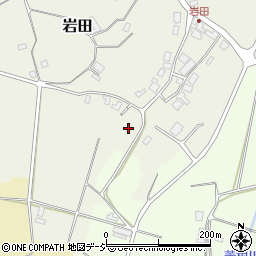 石川県羽咋郡志賀町岩田ヌ周辺の地図