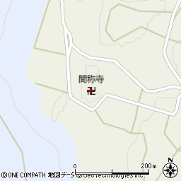 聞称寺周辺の地図