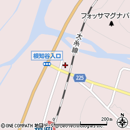 新潟県糸魚川市根小屋404周辺の地図