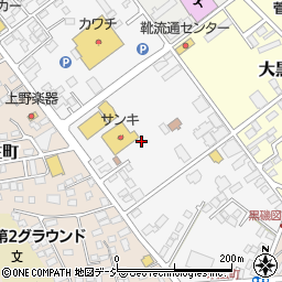 栃木県那須塩原市末広町周辺の地図