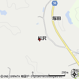 福島県いわき市渡辺町昼野杉沢周辺の地図