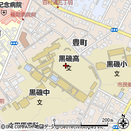 栃木県那須塩原市豊町周辺の地図