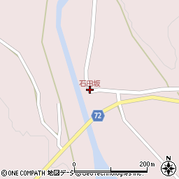 石田坂周辺の地図