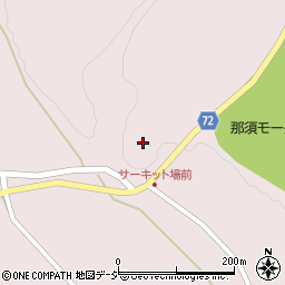 栃木県那須塩原市寺子667周辺の地図