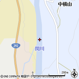 関川周辺の地図