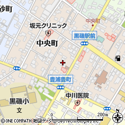 栃木県那須塩原市中央町1周辺の地図