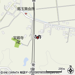 福島県いわき市常磐馬玉町寺作周辺の地図