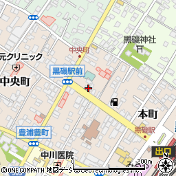 福島銀行黒磯支店周辺の地図
