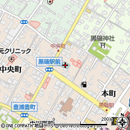 栃木銀行黒磯支店周辺の地図