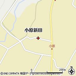 新潟県妙高市小原新田周辺の地図