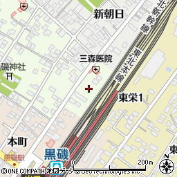 栃木県那須塩原市宮町1周辺の地図