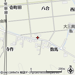 福島県いわき市常磐馬玉町八合1周辺の地図