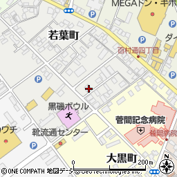 栃木県那須塩原市若葉町2-15周辺の地図