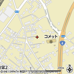 栃木県那須塩原市黒磯34周辺の地図
