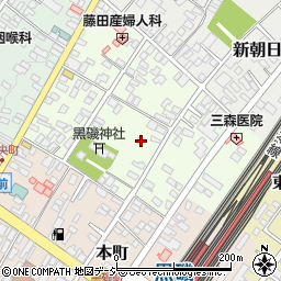 栃木県那須塩原市宮町3-28周辺の地図