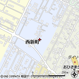 栃木県那須塩原市西新町117-551周辺の地図